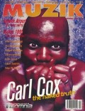 Carl Cox on the cover of Muzik (1995)